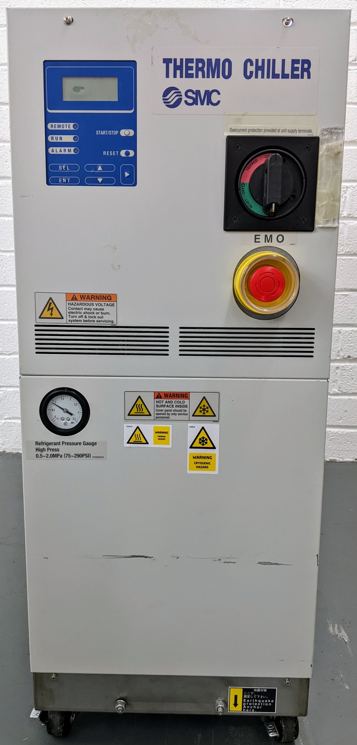 Used SMC Corporation Chiller