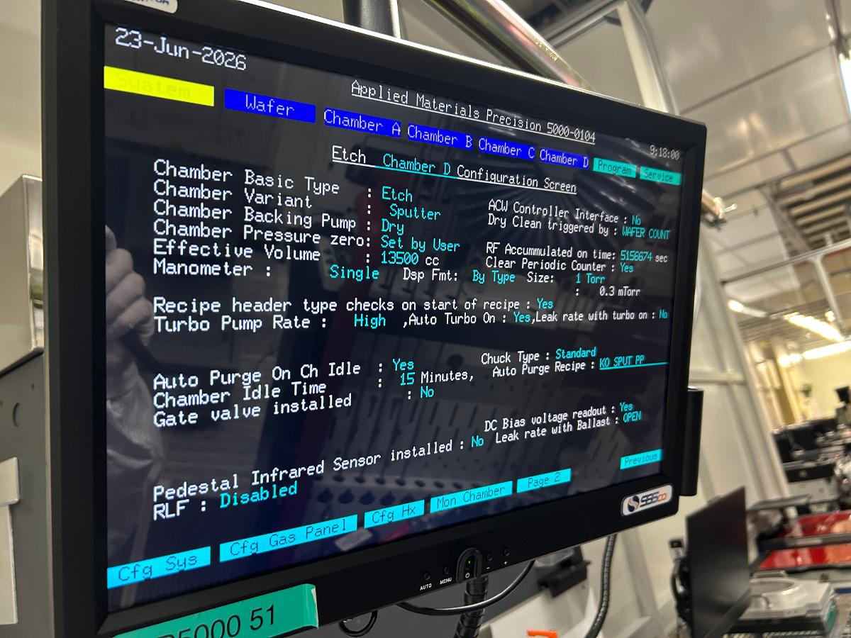 Used AMAT P5000 51