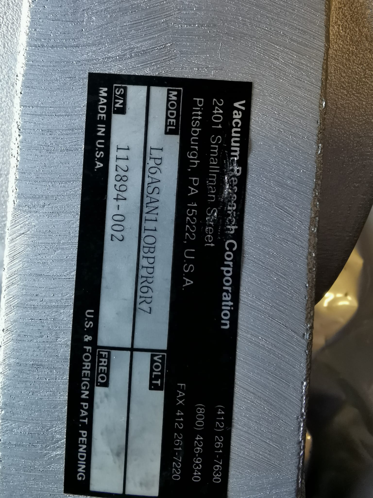 Used Eaton Nova 6200AV Gate Valve