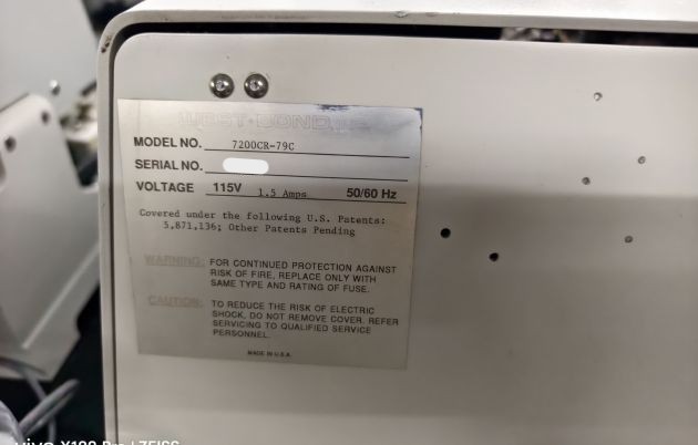 Used Westbond 7200CR