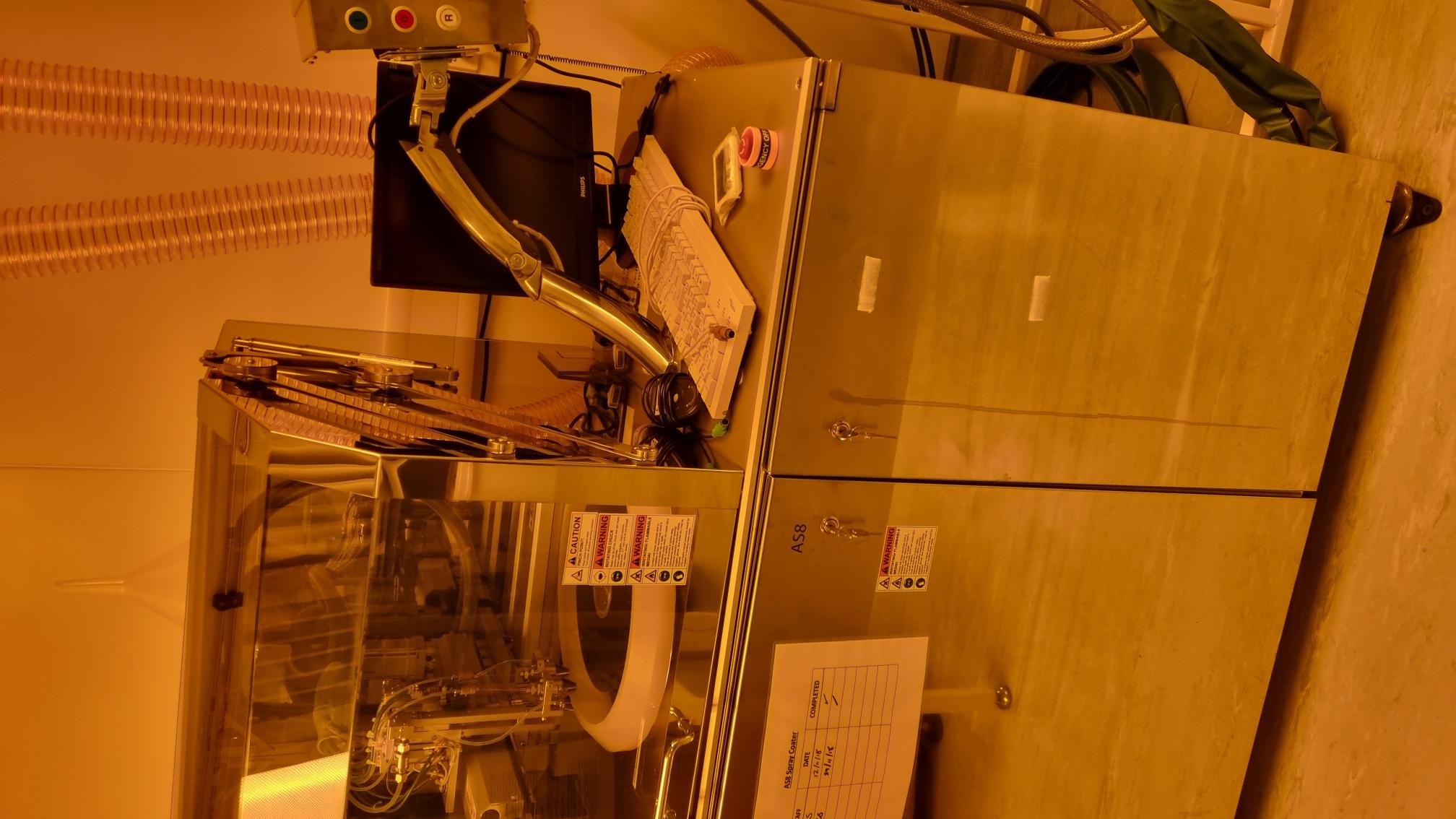 Used 2016 Suss Microtec AS8 Spray Coater