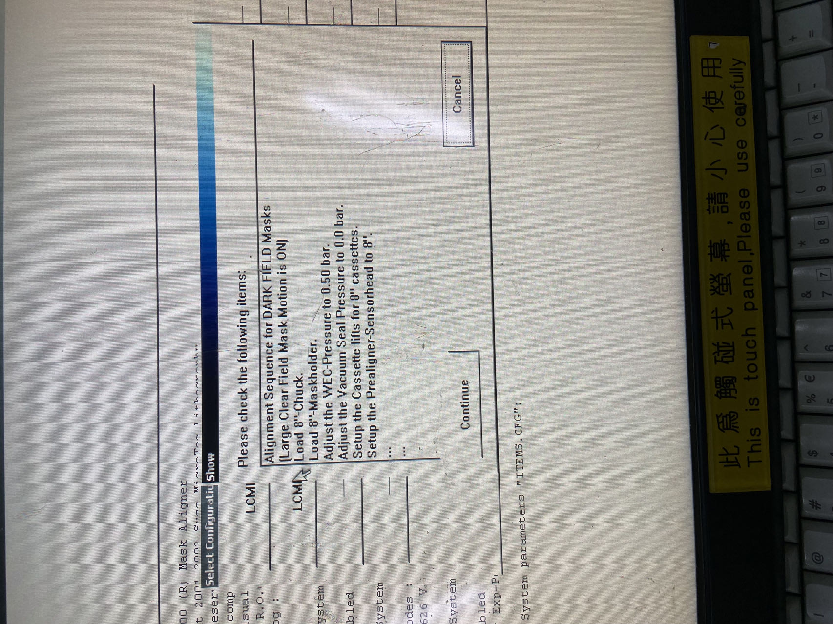 Used 2006 Suss MA300E Aligner