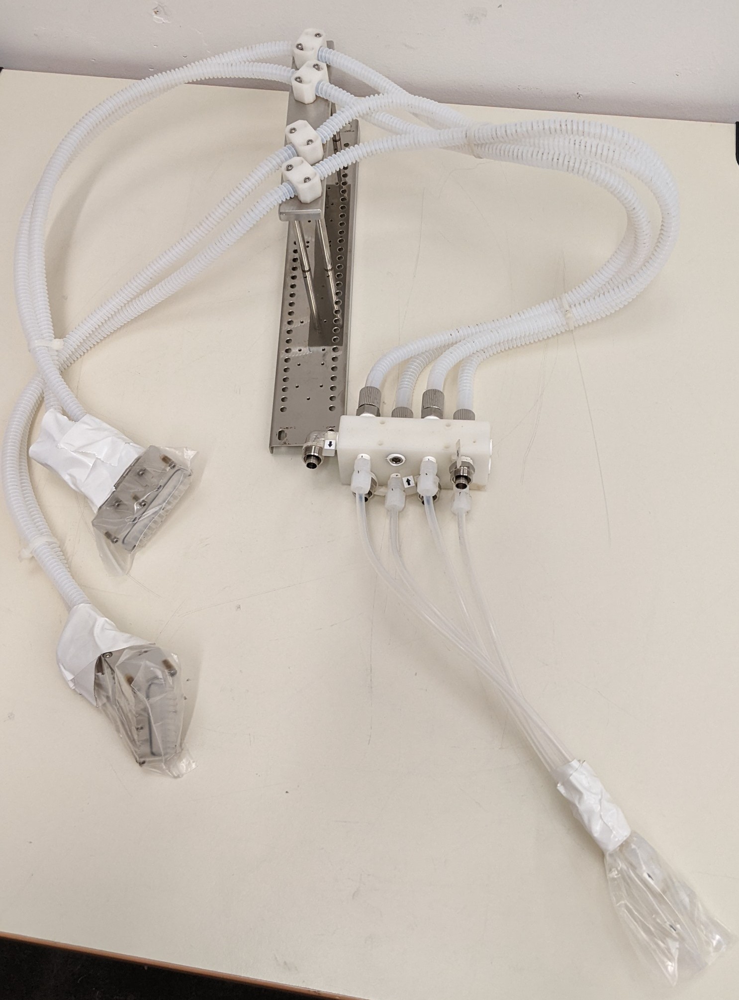 Used TEL Act 8 Part Dev 3-4 Dispense Line/Water Jacket H Nozzle Assembly