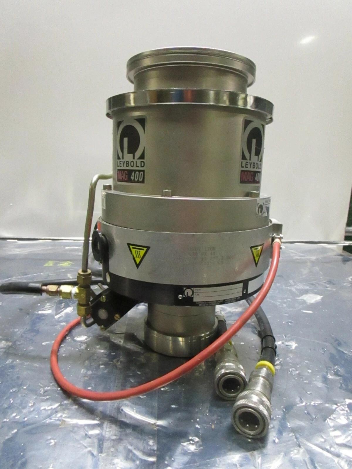 Used Leybold MAG 400 TURBOMOLECULAR PUMP, MAG 410CT
