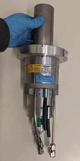 Used MITSUBISHI ELECTRIC & SCREEN AC Servo Motor & Vacuum Sleeve