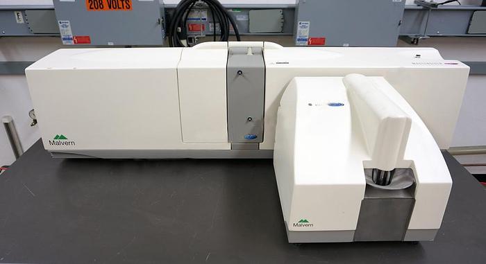 Used 2011 Malvern Mastersizer 2000