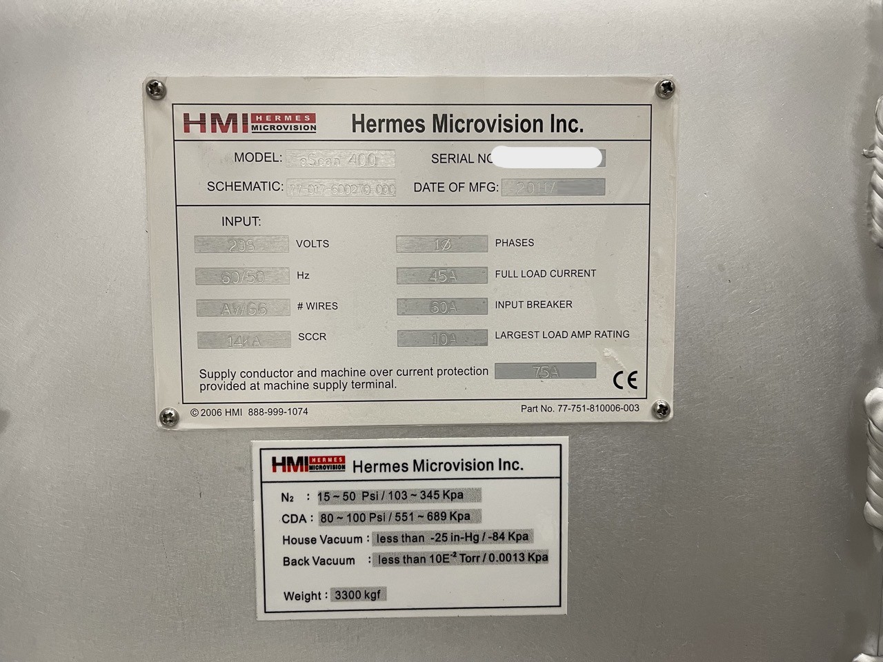 Used 2011 HMI eScan400