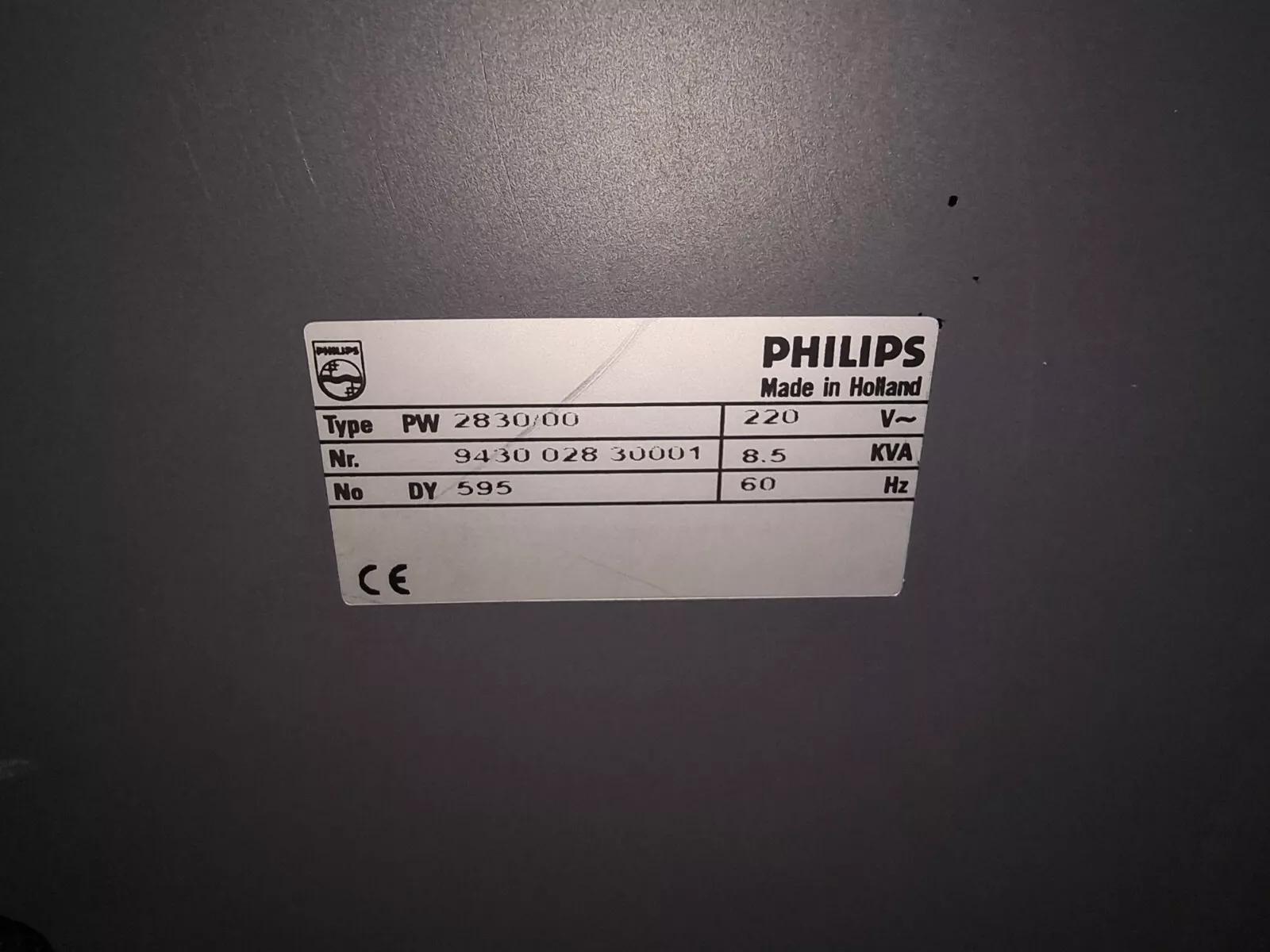 Used Philips PW-2830 XRF Wafer Analyzer