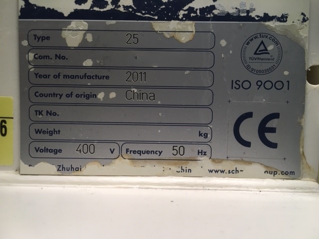 Used 2011 Schmid Combi Line