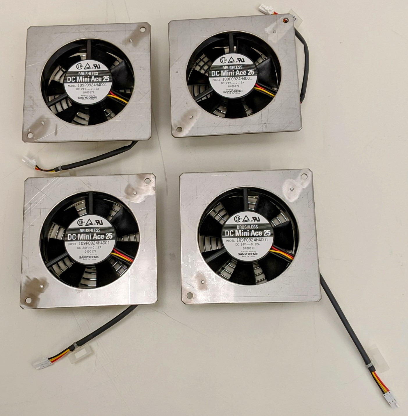 Used TEL Act 8 Part PRA θ Fans