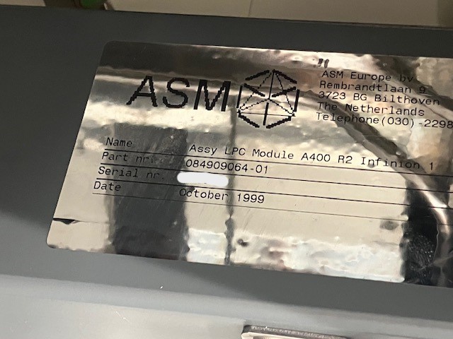 Used 1999 ASM Advance 400