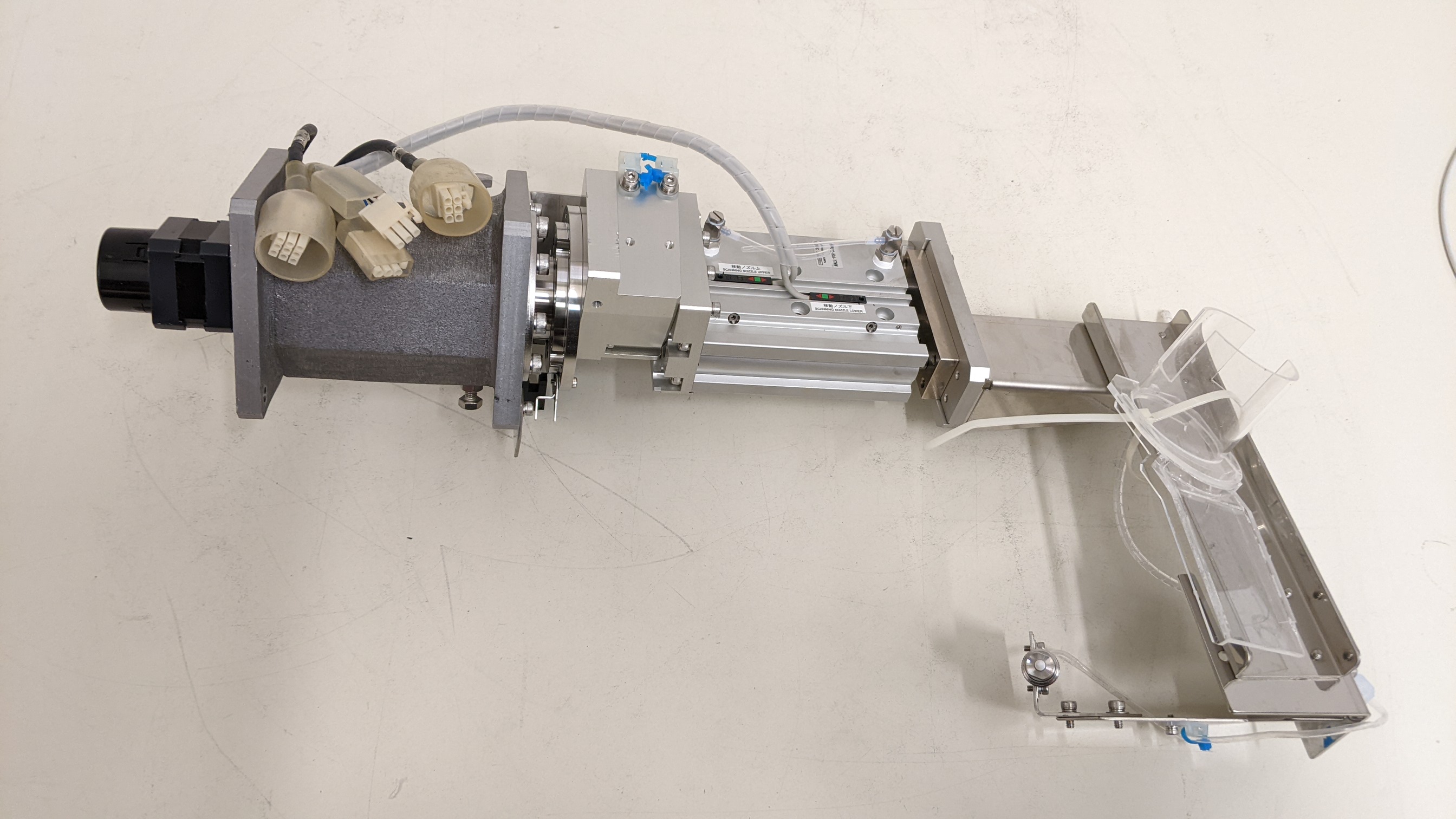 Used SMC & Oriental Motor Co., Ltd. MGP Compact Guide Cylinder / VEXTA 5 Phase Stepping Motor