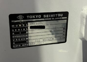 Used 2001 Accretech UF200A