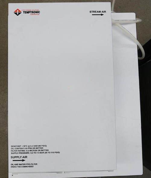 Used 2013 Intest thermal (Temptronics) ATS625 temperature forcing system with air dryer