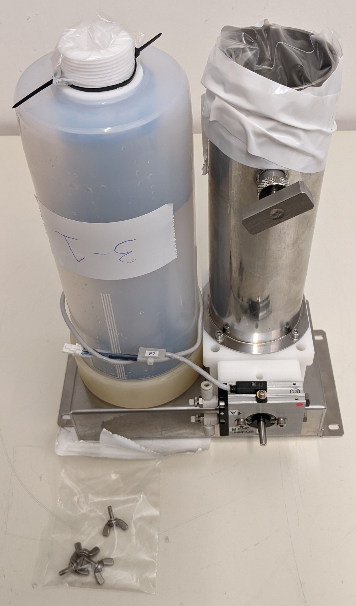 Used TEL Act 8 Part Dev 3-1 Exhaust Duct/Auto Damper/Manual Damper/Mist  Trap