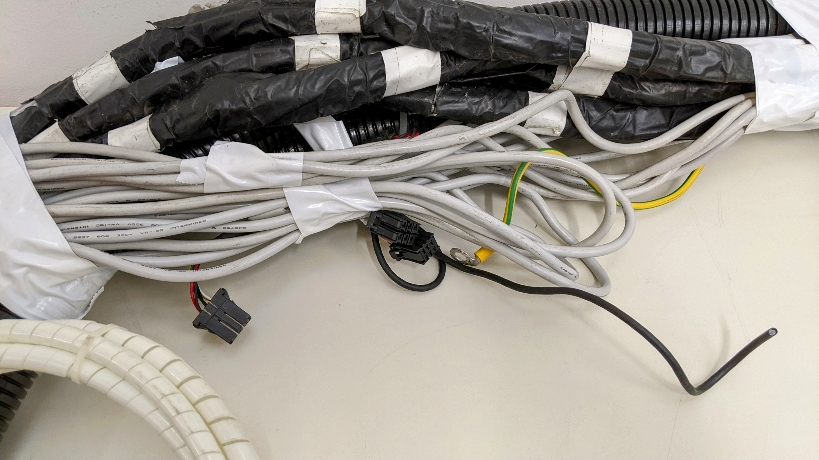 Used TEL Act 8 Part Dev Block to IFB and TCU Piping/Cable Bundle