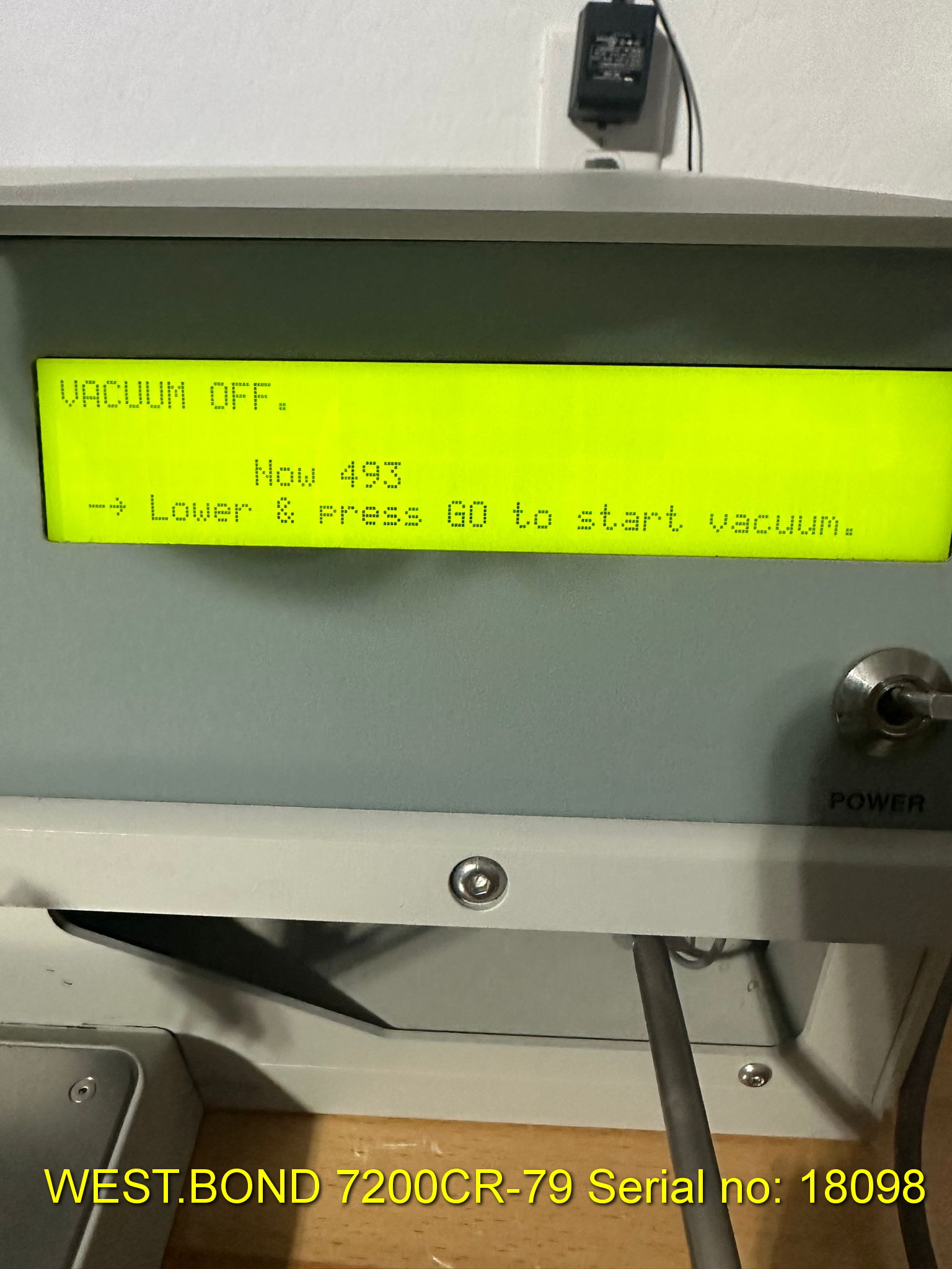 Used West Bond  7200CR-79