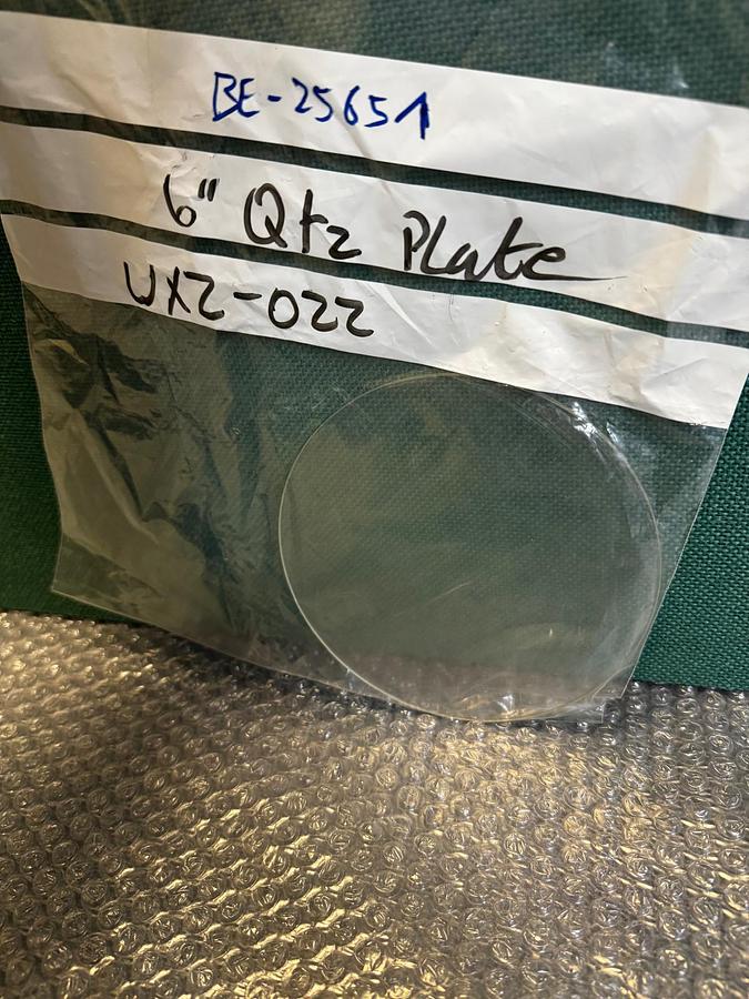 Used Applied Materials AMAT CENTURA 5200 WXZ 6" QUARTZ PLATE