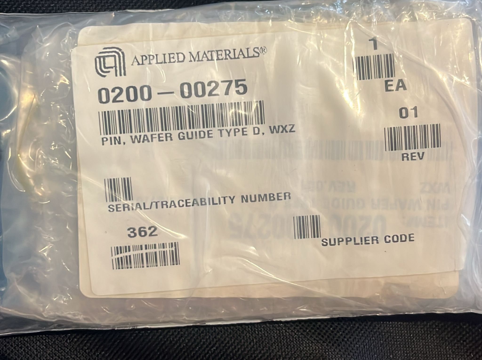 Used Applied Materials AMAT 0200-00275 WAFER PIN GUIDE