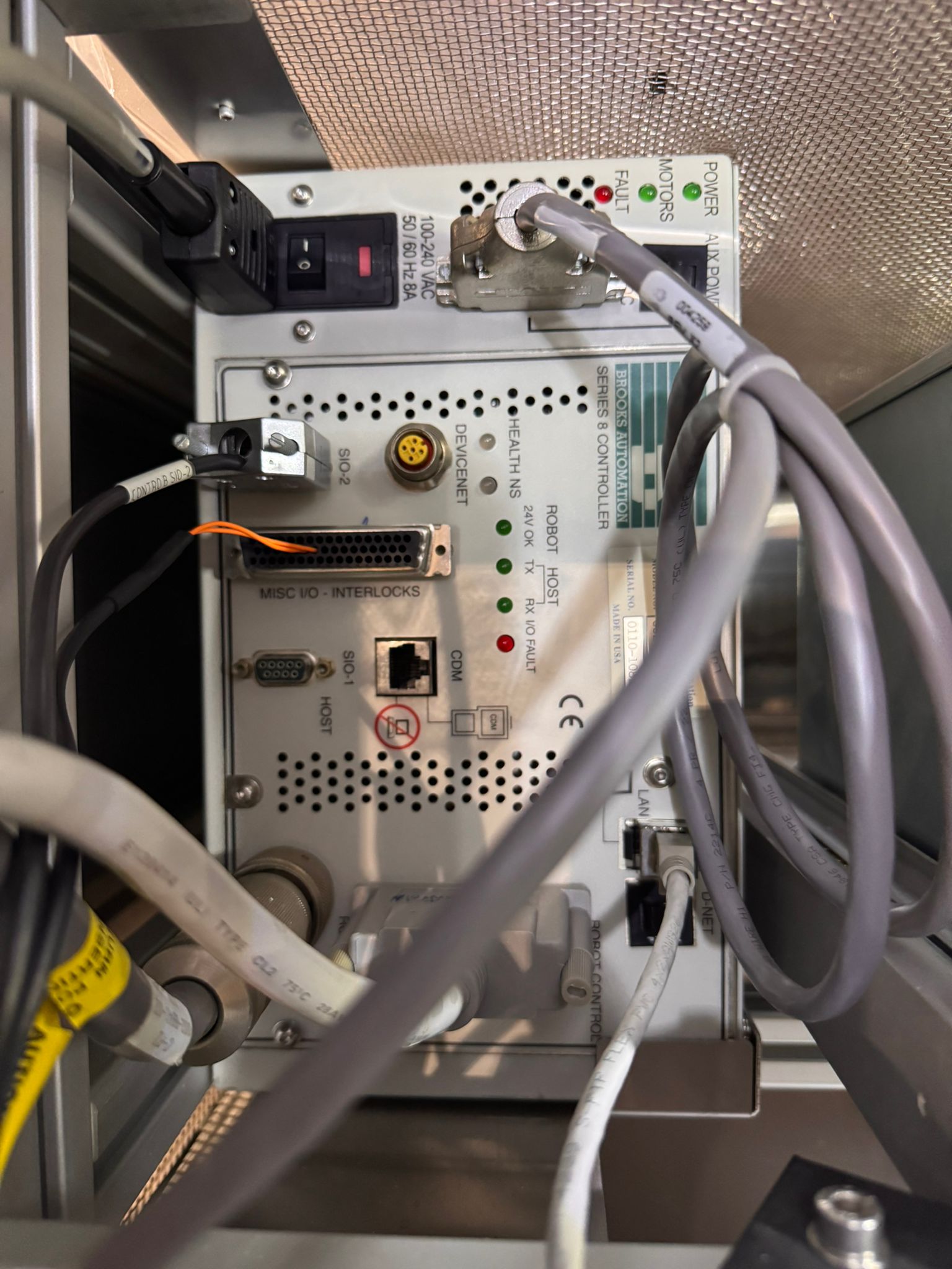 Used Brooks 002-9400-07 Wafer Controller