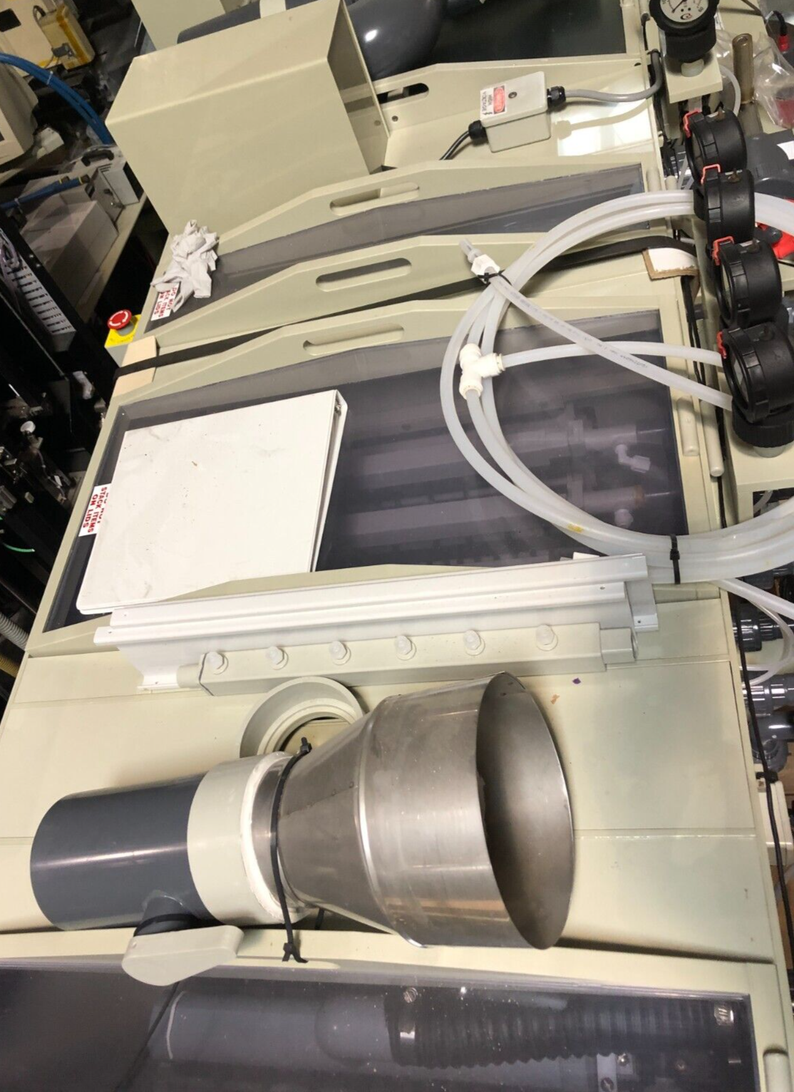 Used Chemcut Model 2315D Spray Resist Develop system