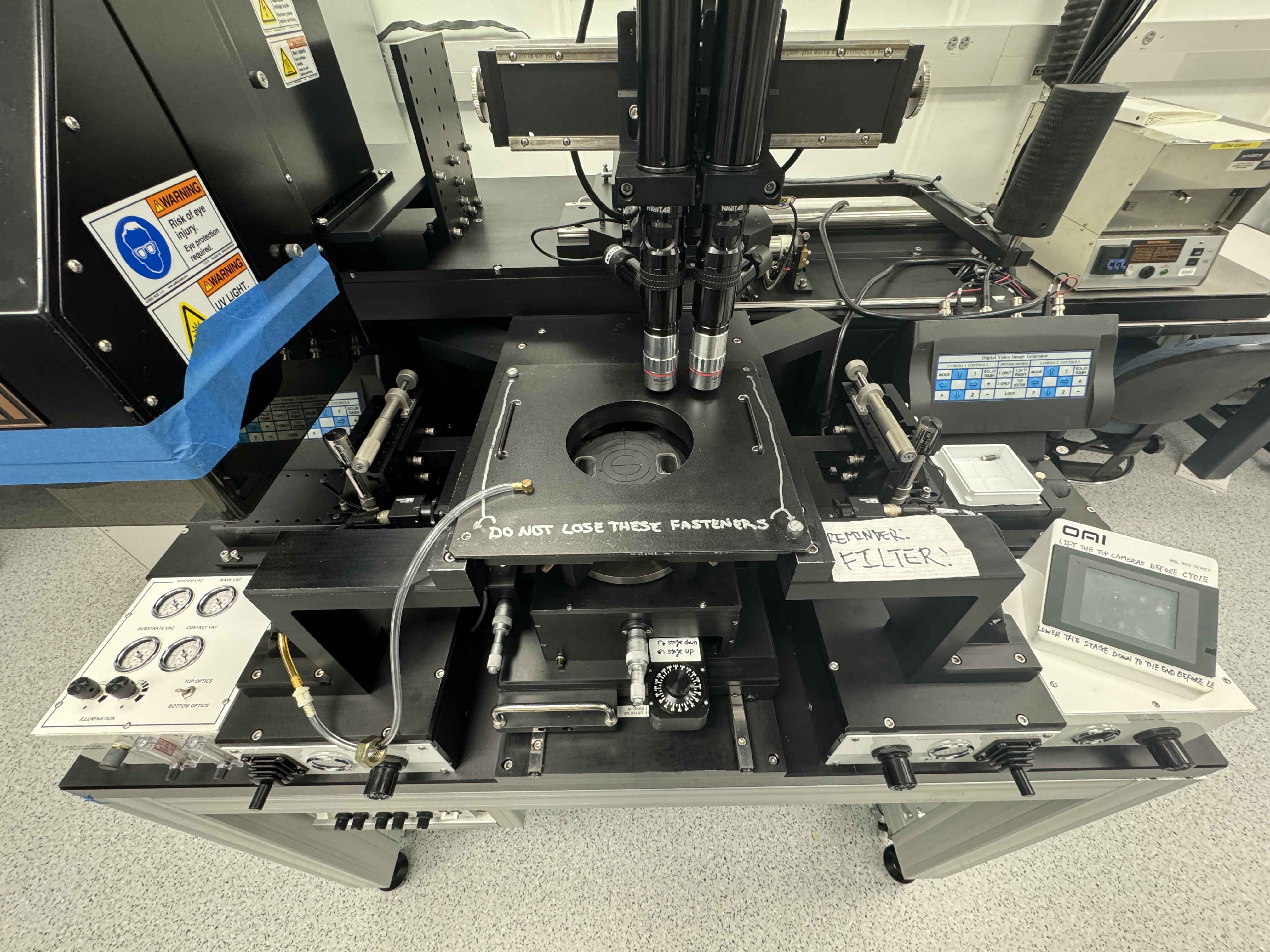 Used OAI 806 MBA Mask Aligner