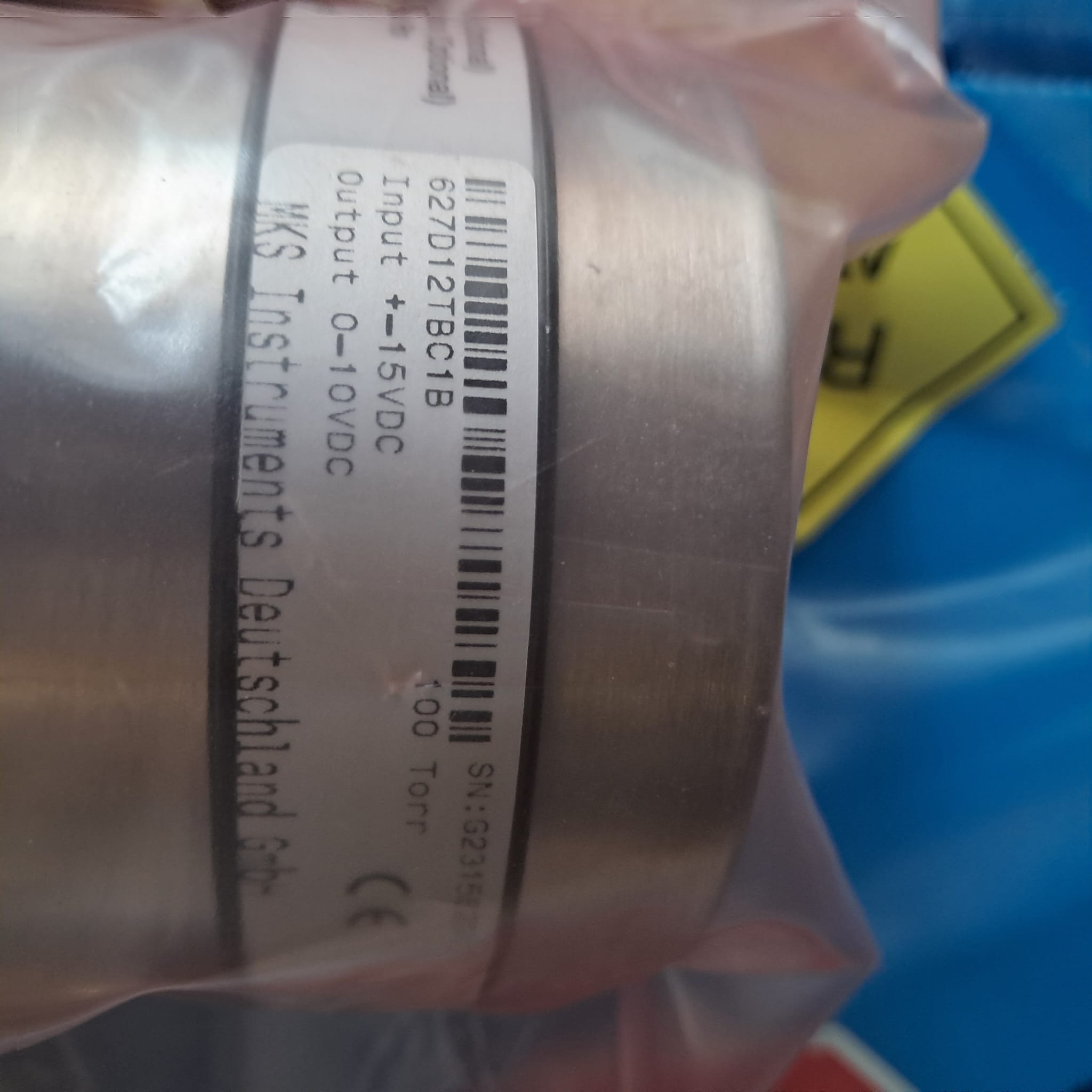 Applied Materials AMAT 627BX12TBC1B PRESS TRANSDUCER 100 TORR
