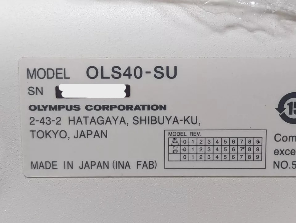 Used Olympus OLS 4000