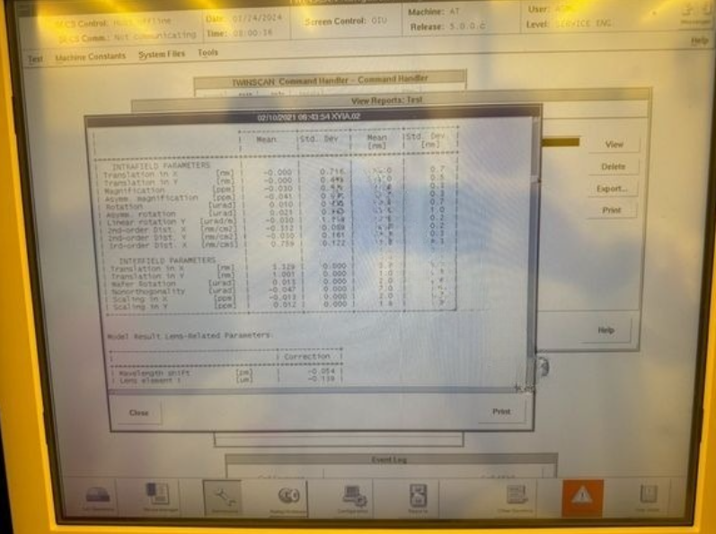 Used 2006 ASML TWINSCAN XT:1700i