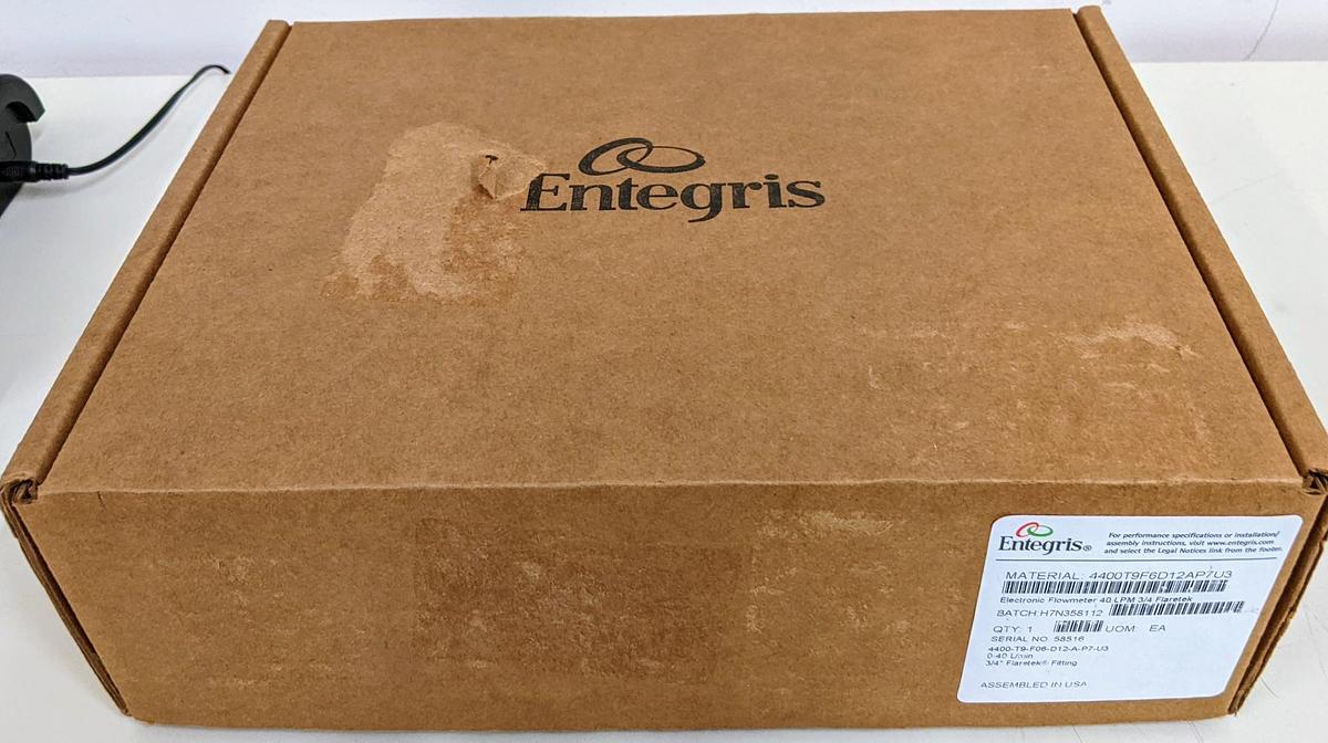 Used ENTEGRIS NGS, ELECTRONIC FLOWMETER 40L 3/4,U3