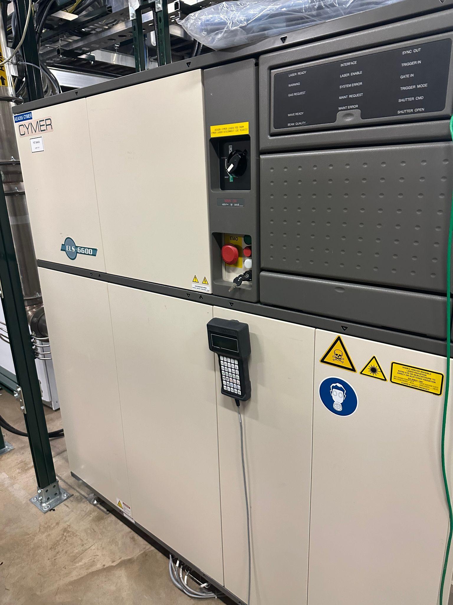 Used 2000 Cymer ELS 6600