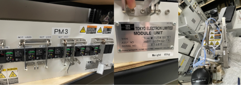 Used TEL Trias CVD Chamber Unit