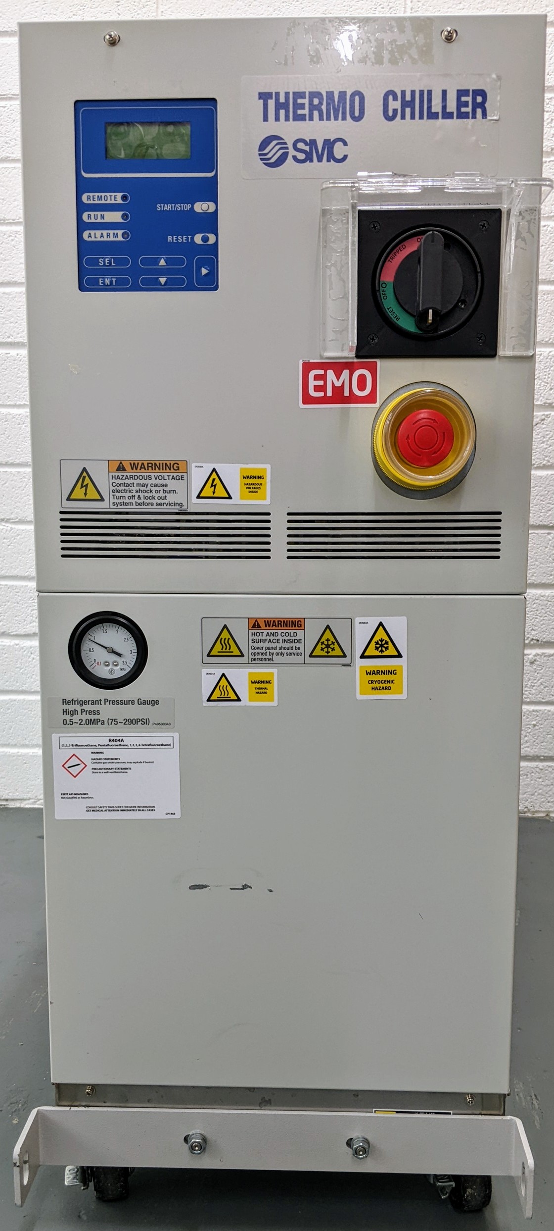 Used SMC Corporation Chiller