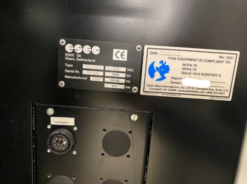 Used 2000 ECEC Micron2