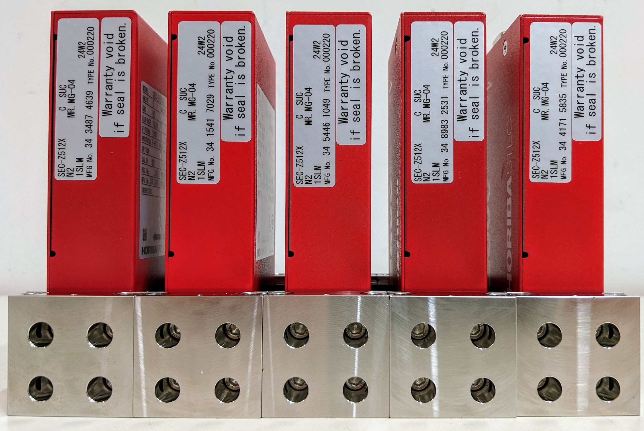 Used HORIBA STEC - (TEL Tokyo Electron) Z500 Digital Mass Flow Device