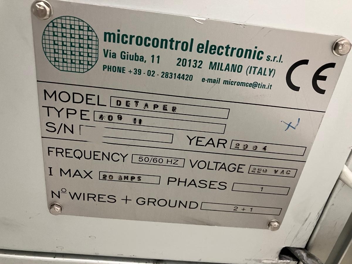 Used 2004 Microcontrol 408 II