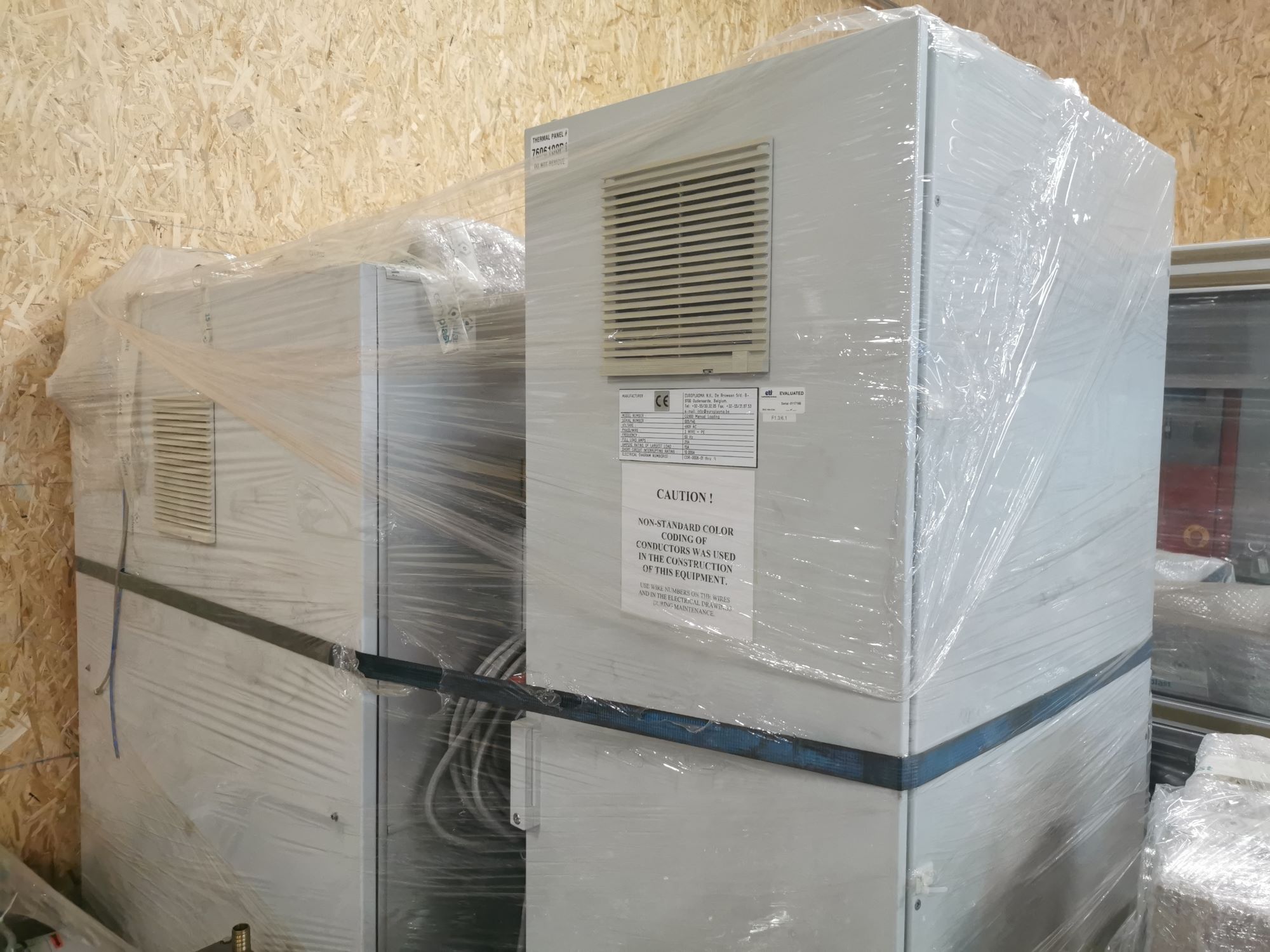 Used Europlasma CD 900 Manual load Plasma Cleaner