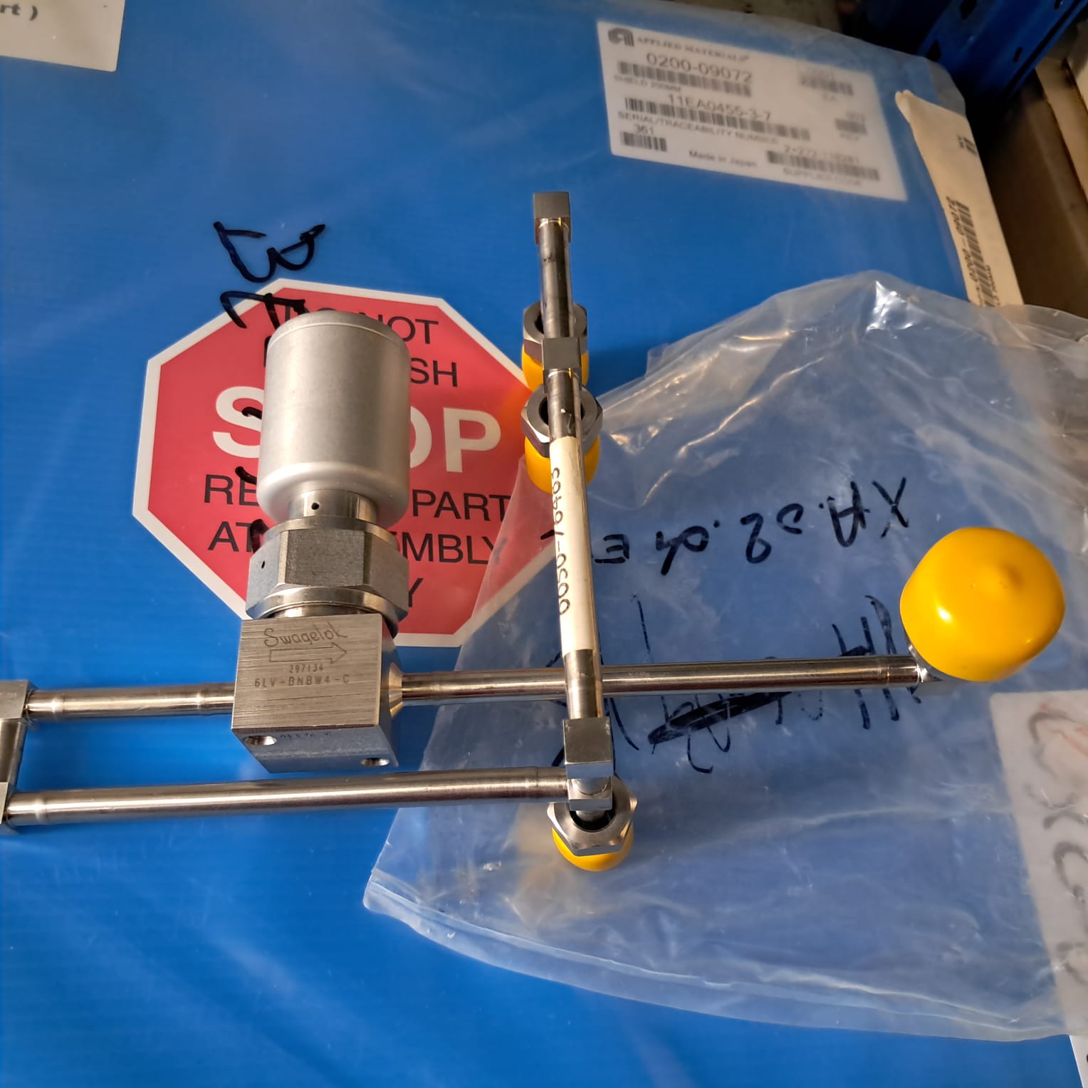 Applied Materials AMAT 0050-76483 WELDMENT MANIFOLD,WXZ