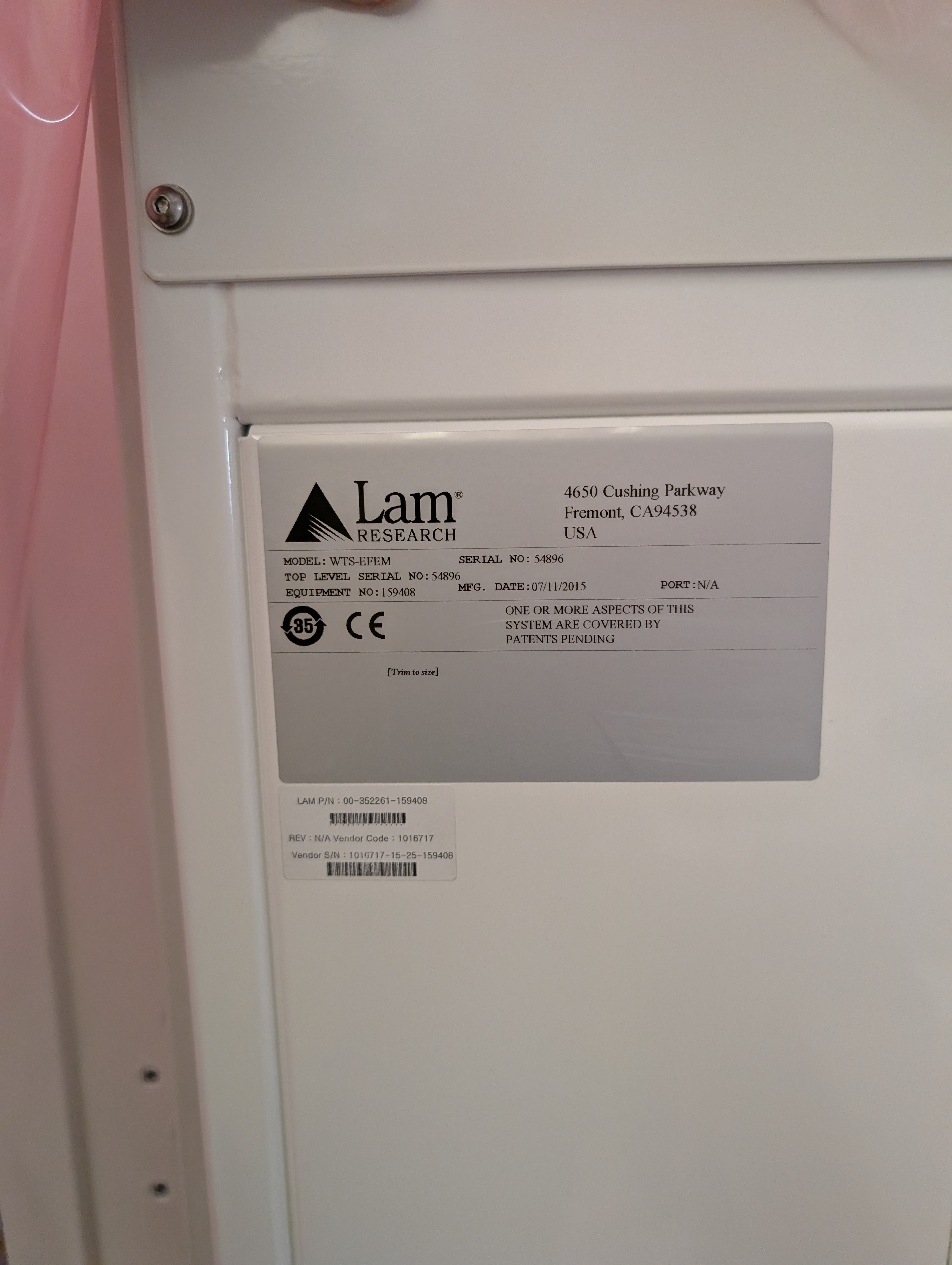 Used 2015 LAM Altus Max with PNL