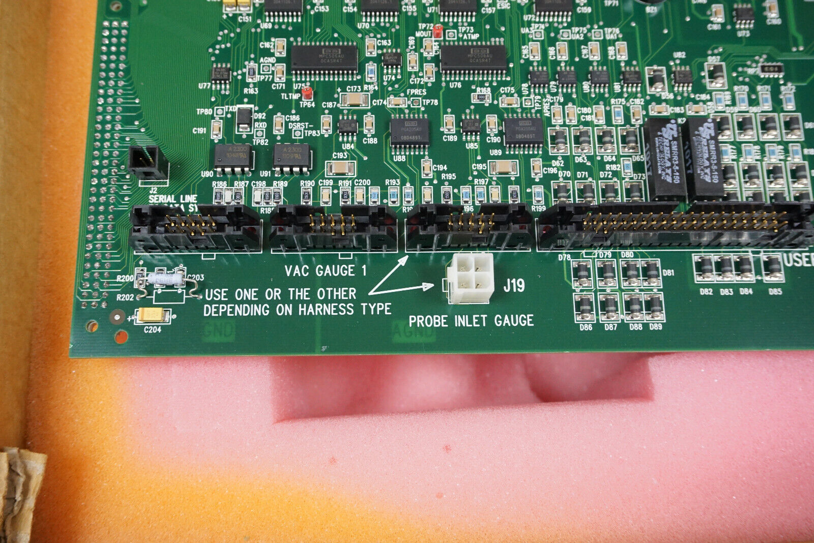 Used Agilent CUB0600005, Varian CUB06-00005 Power PWA Control Board, 1200L MS