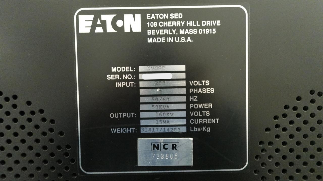 Used Axcelis Technologies Inc. / Eaton GSD 100