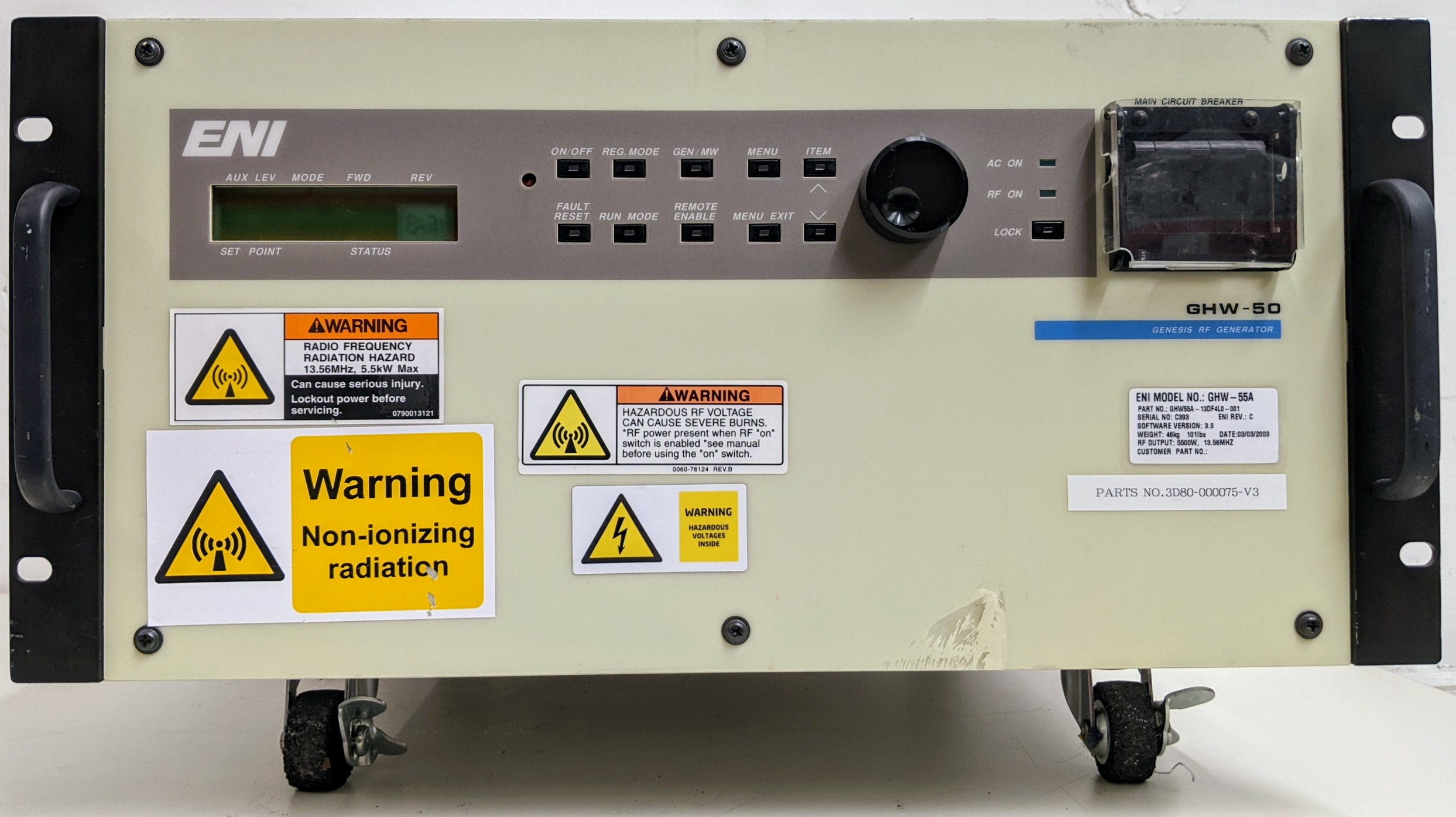 Used ENI ENI GHW-50 RF Generator