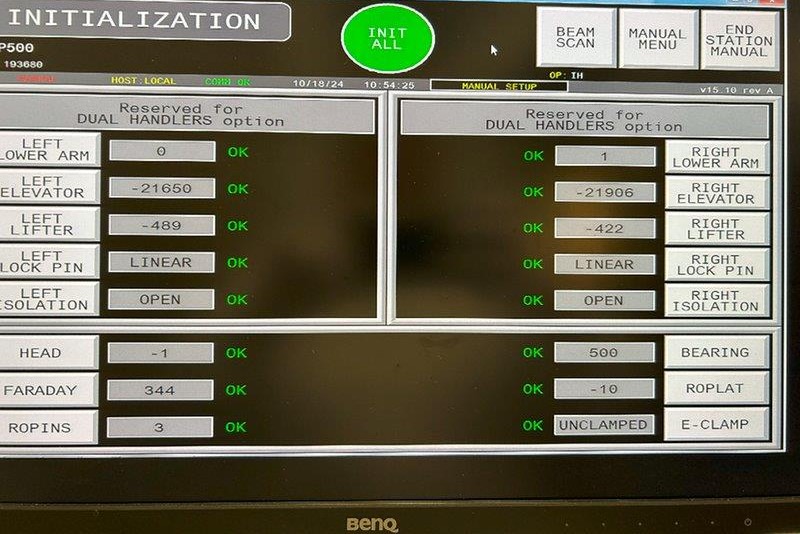 Used 2000 AMAT/ Varian E500 EHPi