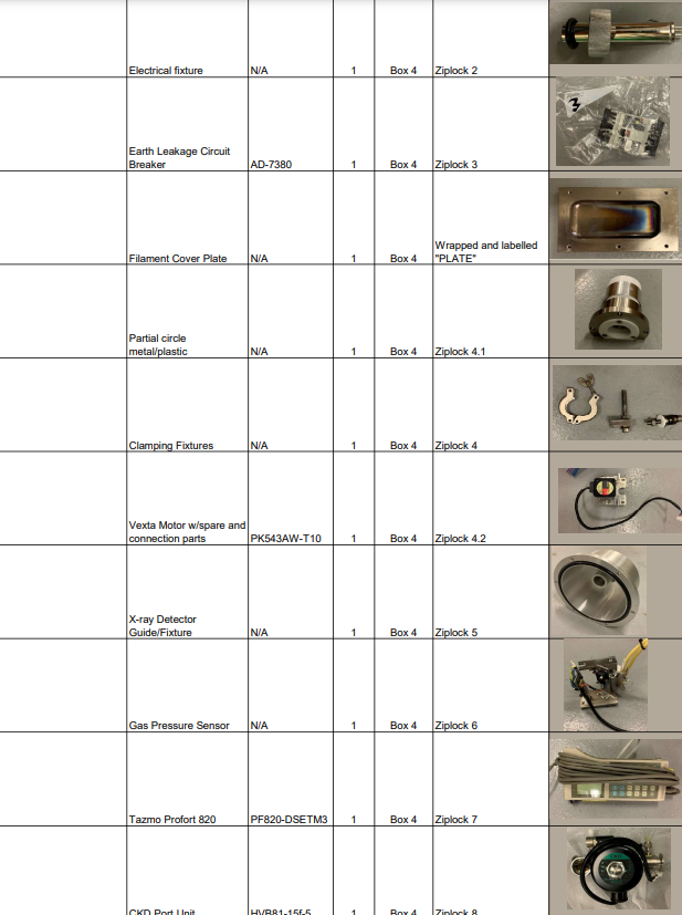 Used Rigaku TXRF V300 with VDP