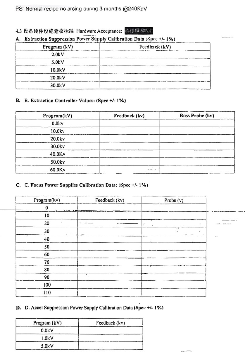 Used AMAT/ Varian VIISta 810 Medium Current Implanter