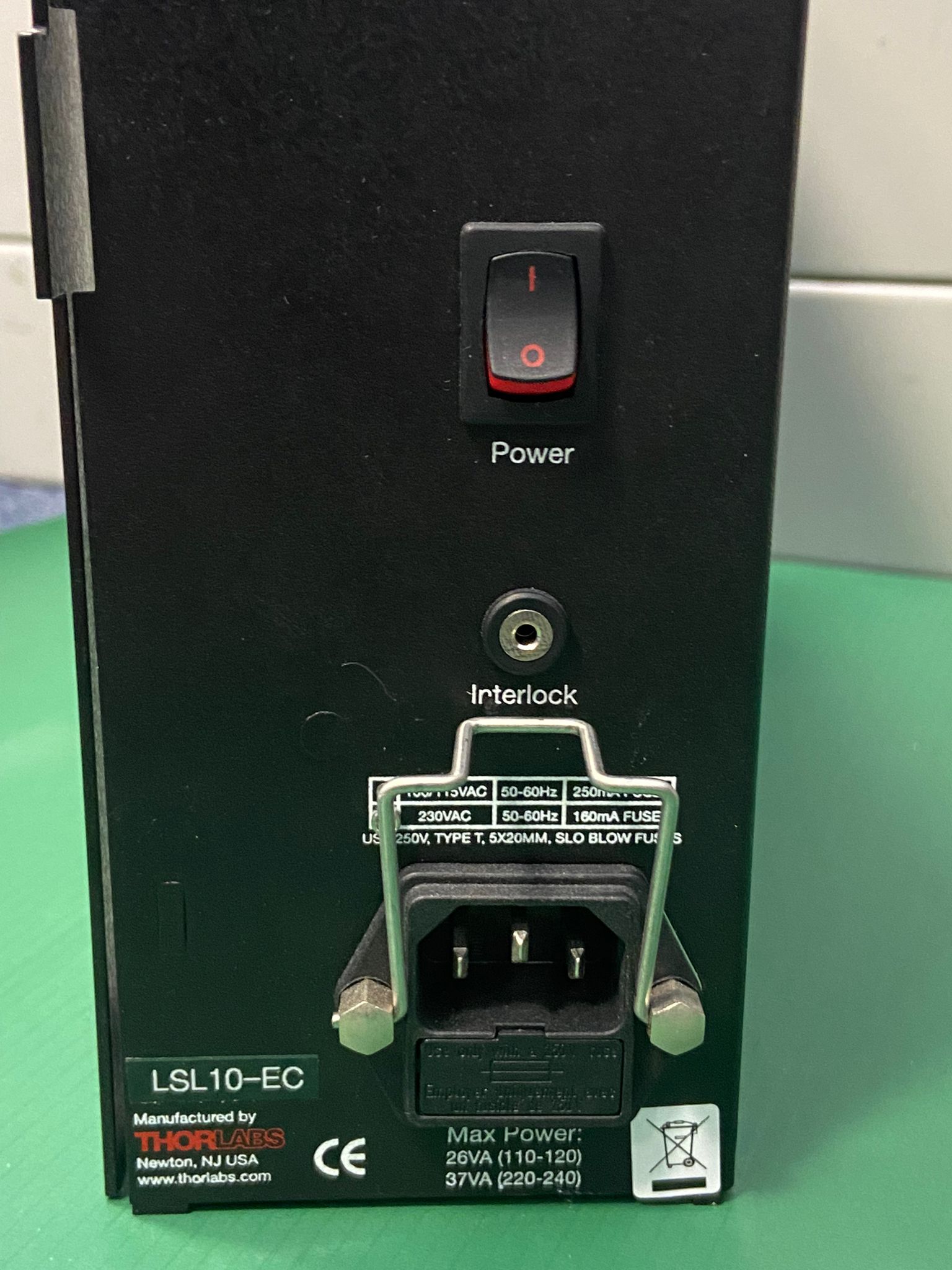 Used Thorlabs LSL10-EC