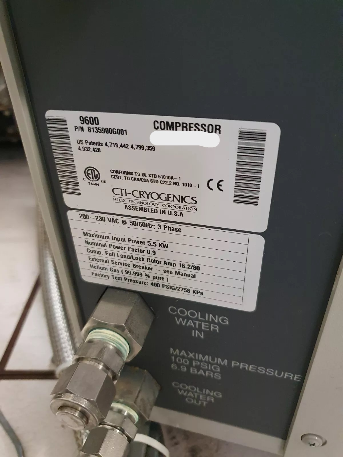 Used CHA SEC-1000 RAP, ELECTRON BEAM EVAPORATOR