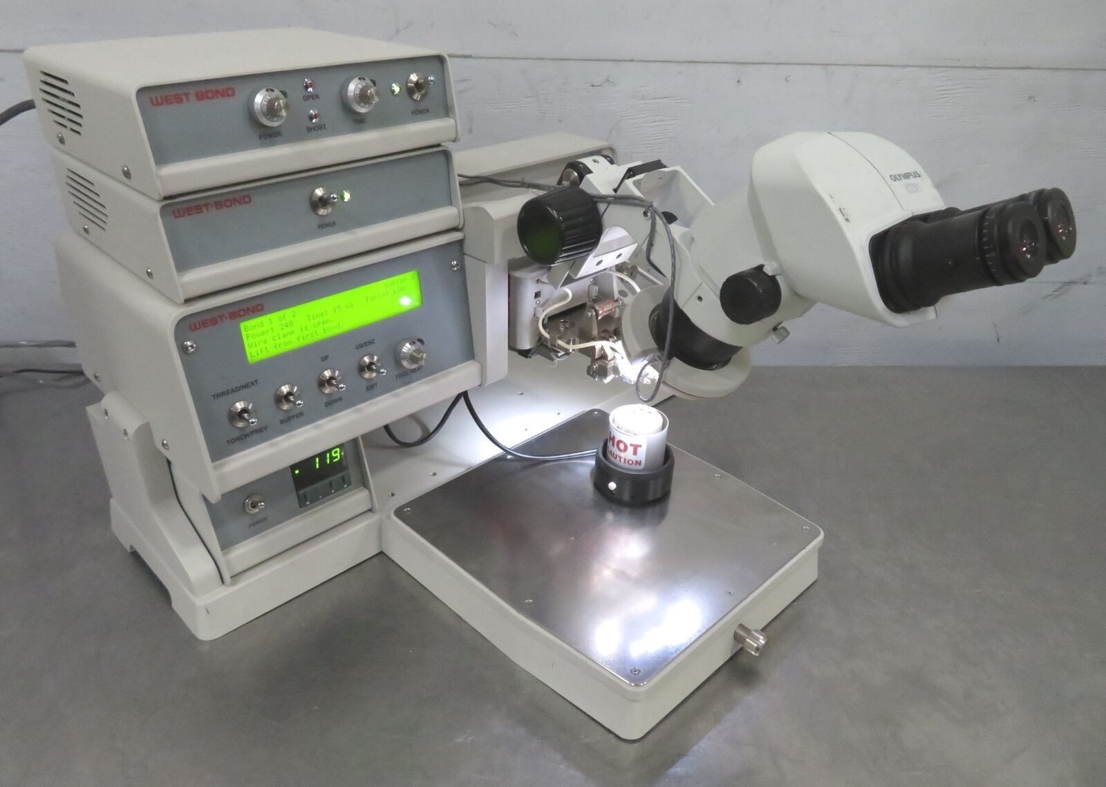 Used Westbond 7730E High Frequency Manual Gold Ball Wire Bonder