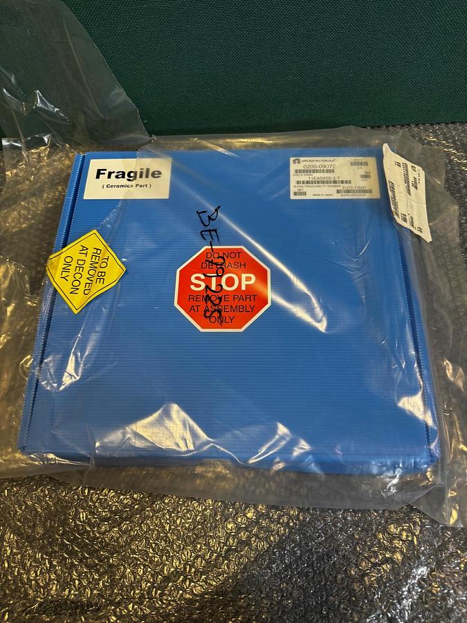 Applied Materials AMAT 0200-09072 CERAMIC SHIELD 200MM EC