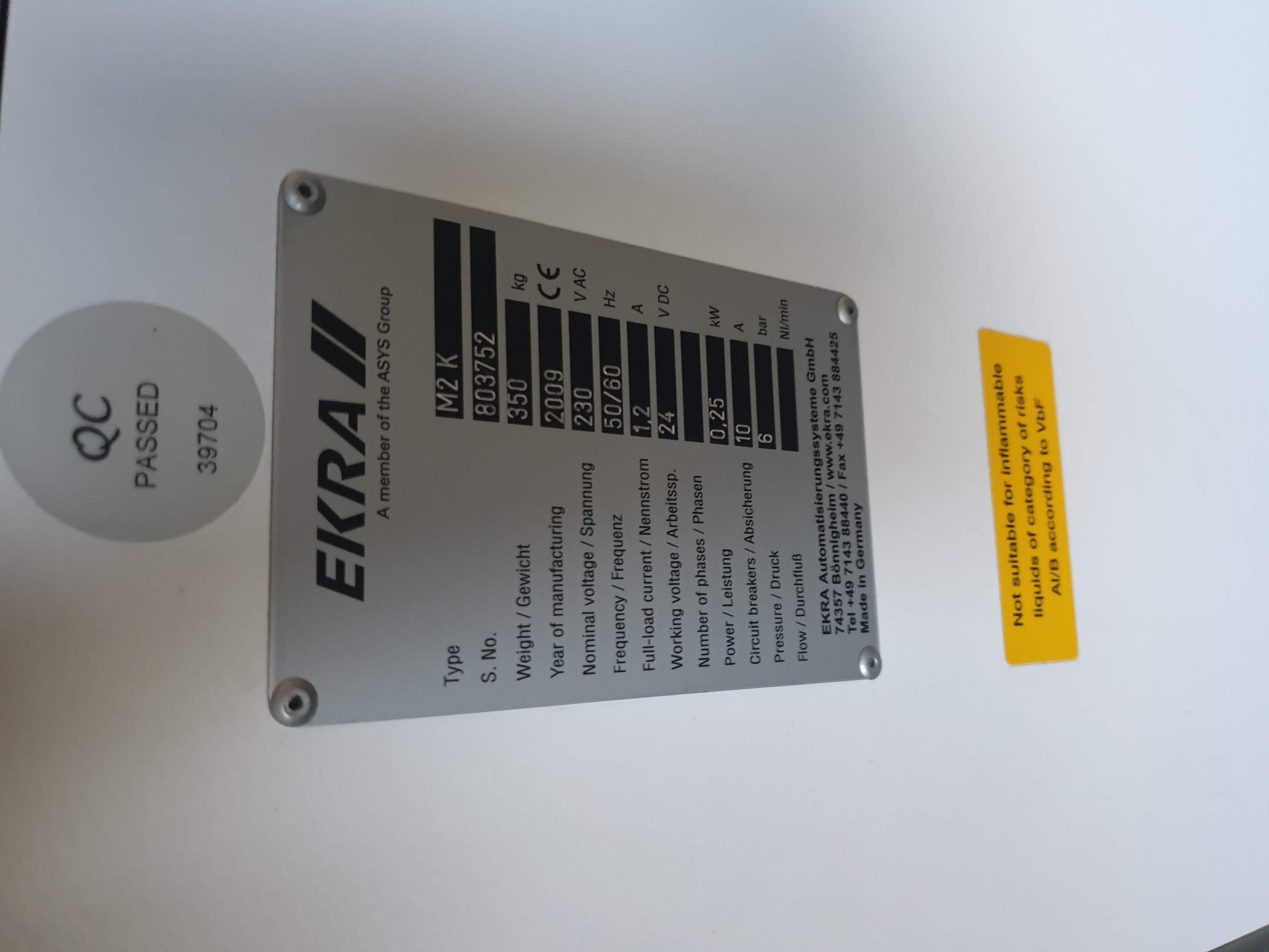 Used Varius Ekra Systems